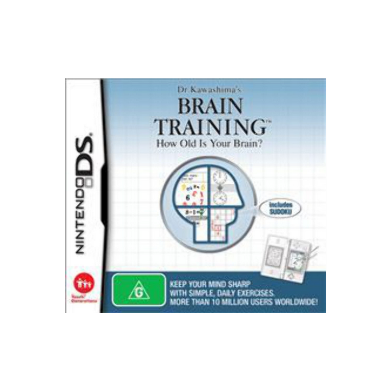 Jeux DS : Dr. Kawashima's Brain Training - Occasion