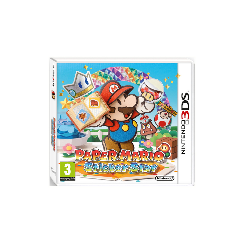 Jeux 3DS : Paper Mario Sticker Star - Occasion