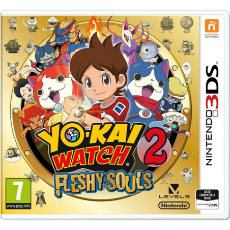 Jeux 3DS : Yo-Kai Watch 2 Fleshy Souls - Occasion