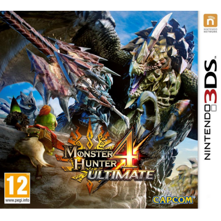 Jeux 3DS : Monster Hunter 4 : Ultimate - Occasion