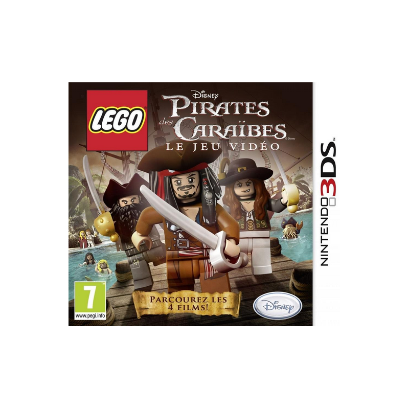 Jeux 3DS : Lego Pirates des Caraibes - Occasion