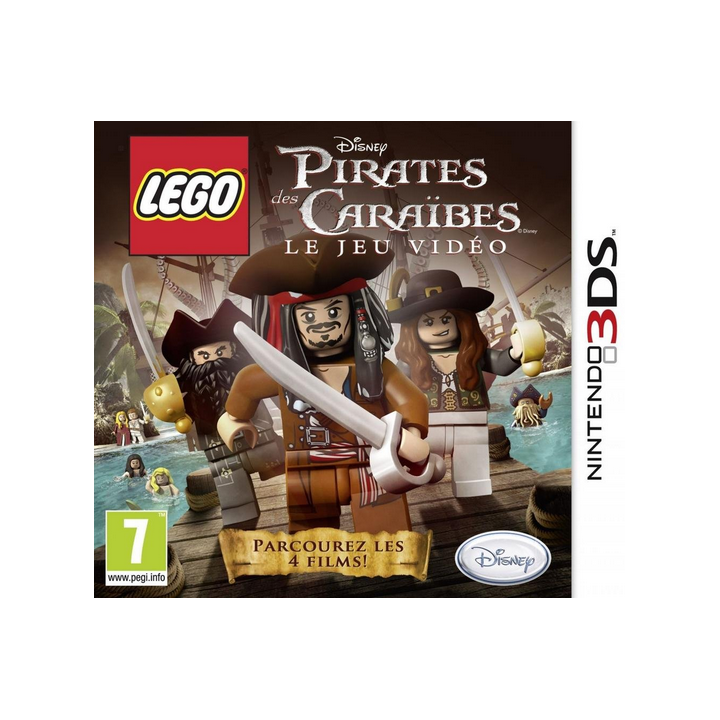 Jeux 3DS : Lego Pirates des Caraibes - Occasion | Ordiland