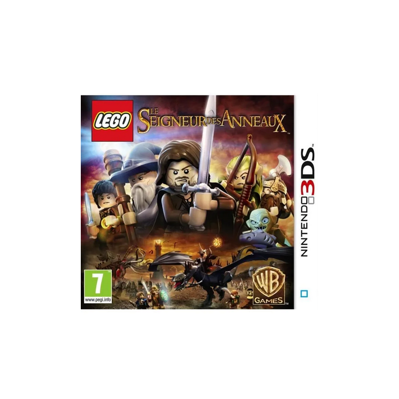 Jeux 3DS : Lego Seigneur des Anneaux - Occasion