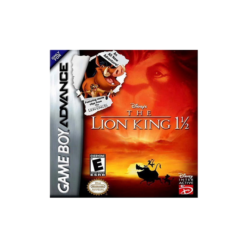 Jeux Game-Boy-Advance : The Lion King - Occasion