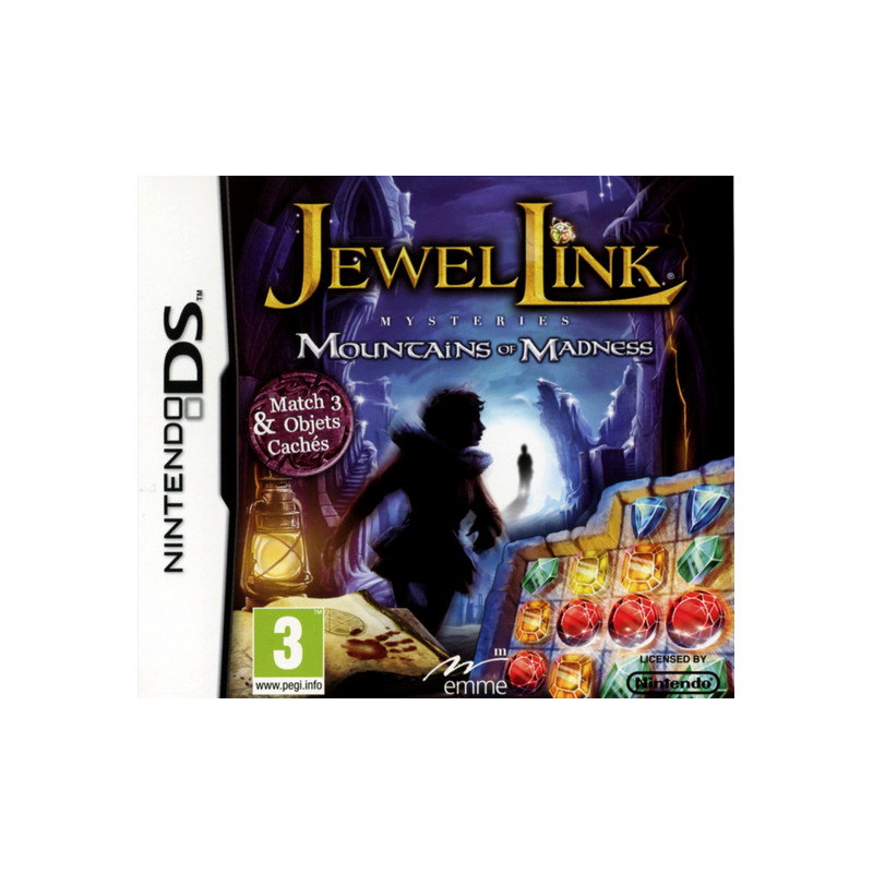 Jeux DS : Jewel Link Mysteries Mountains of Madness - Occasion