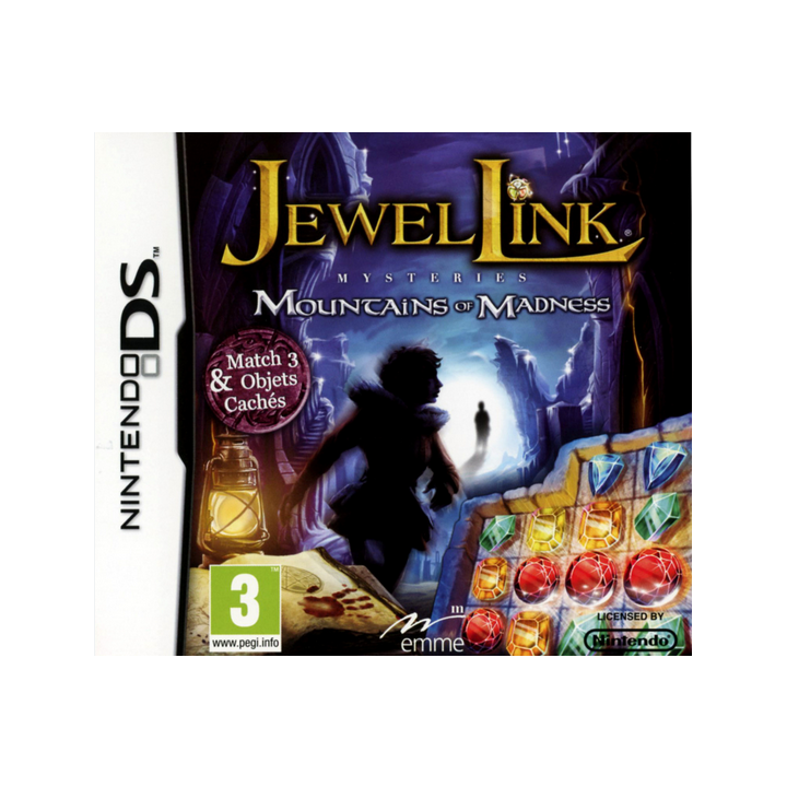 Jeux DS : Jewel Link Mysteries Mountains of Madness | Ordiland