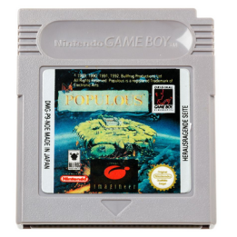 Jeux Game-Boy : Populus (Loose) - Occasion