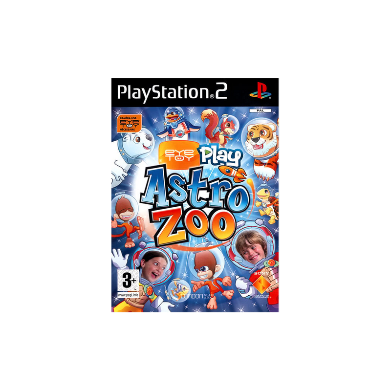 Jeux PS2 : Eye Toy Play Astro Zoo - Occasion