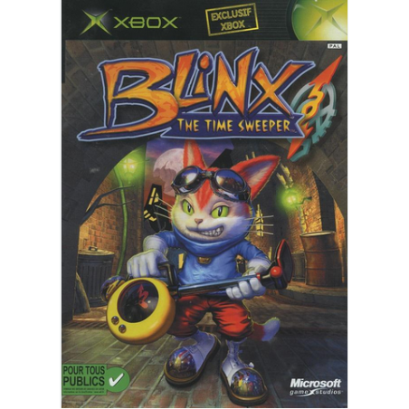 Jeux Xbox : Blinx The Time Sweeper - Occasion