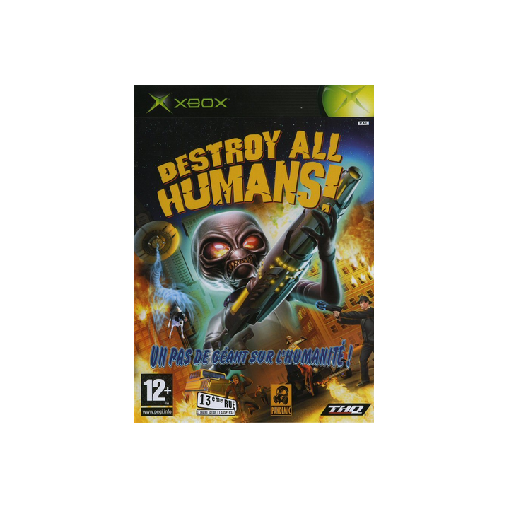 Jeux Xbox : Destroy All Humans! - Occasion