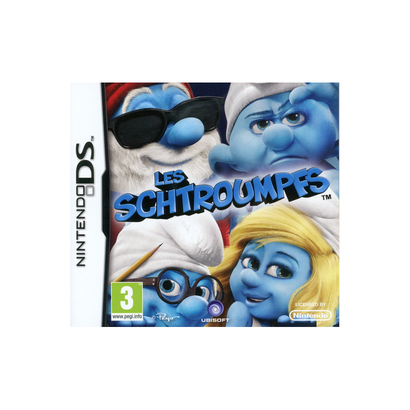 Jeux DS : Les Schtroumpfs - Occasion