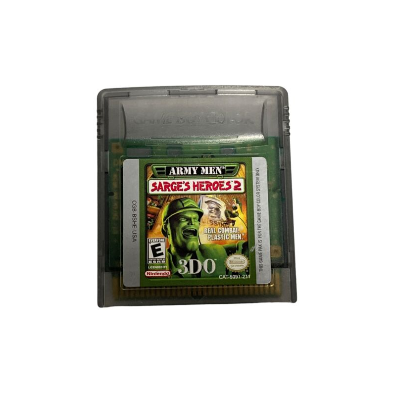 Jeux Game-Boy-Color : Army Men Sarge's Heroes 2 (Loose) - Occasion