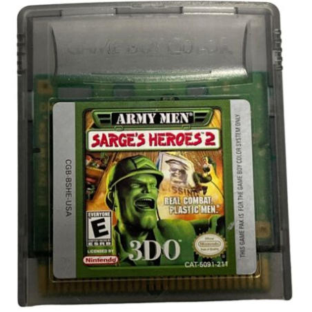 Jeux Game-Boy-Color : Army Men Sarge's Heroes 2 (Loose) - Occasion