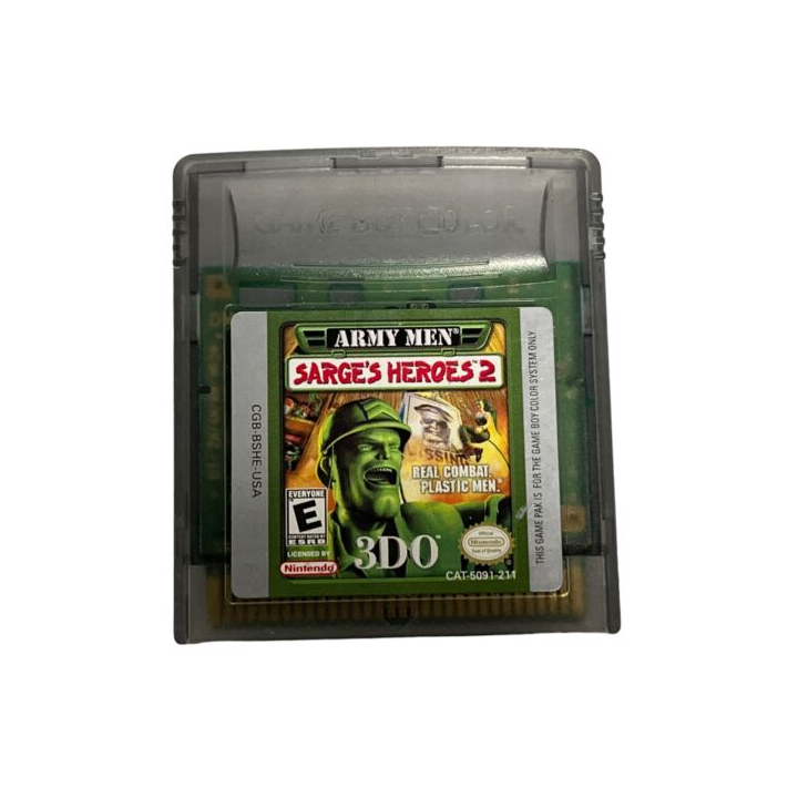 Jeux Game-Boy-Color : Army Men Sarge's Heroes 2 (Loose) - Occasion