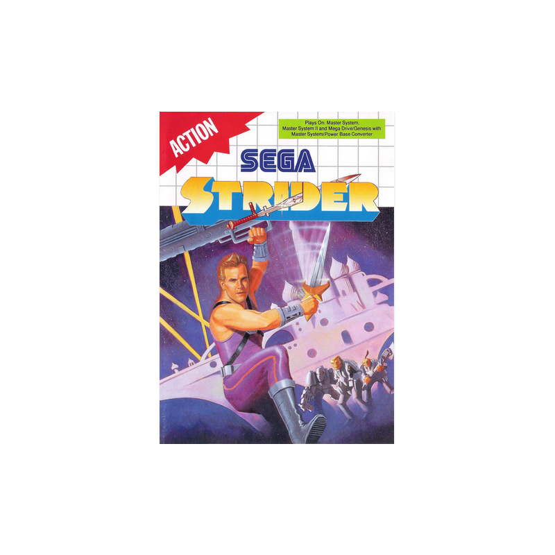 Jeux Master System : Strider - Occasion