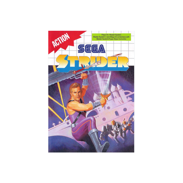 Jeux Master System : Strider - Occasion | Ordiland