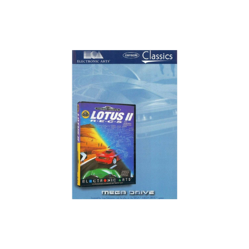 Jeux Megadrive : Lotus II RECS - Occasion