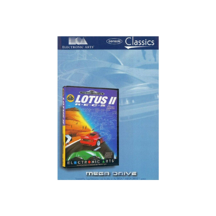 Jeux Megadrive : Lotus II RECS - Occasion