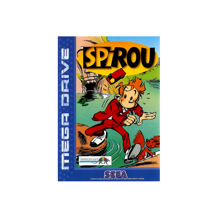 Jeux Megadrive : Spirou - Occasion | Ordiland