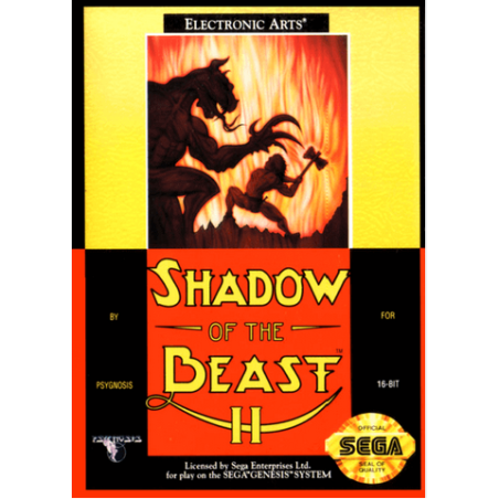 Jeux Genesis : Shadow of the Beast II - Occasion