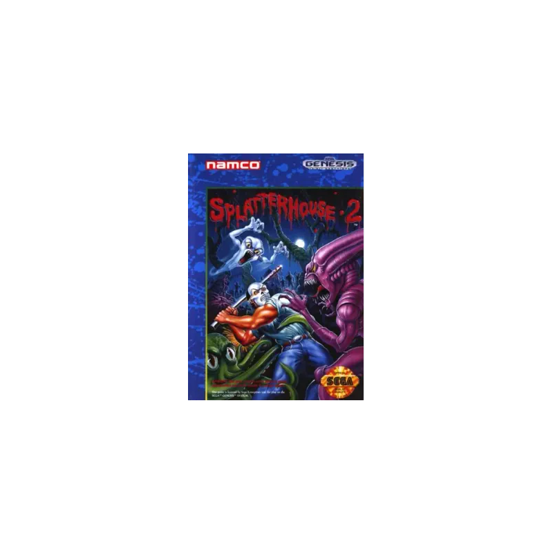 Jeux Genesis : Splatterhouse 2 - Occasion