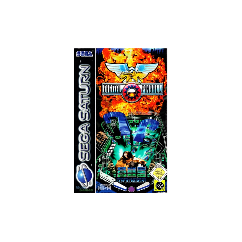 Jeux Saturn : Digital Pinball - Occasion