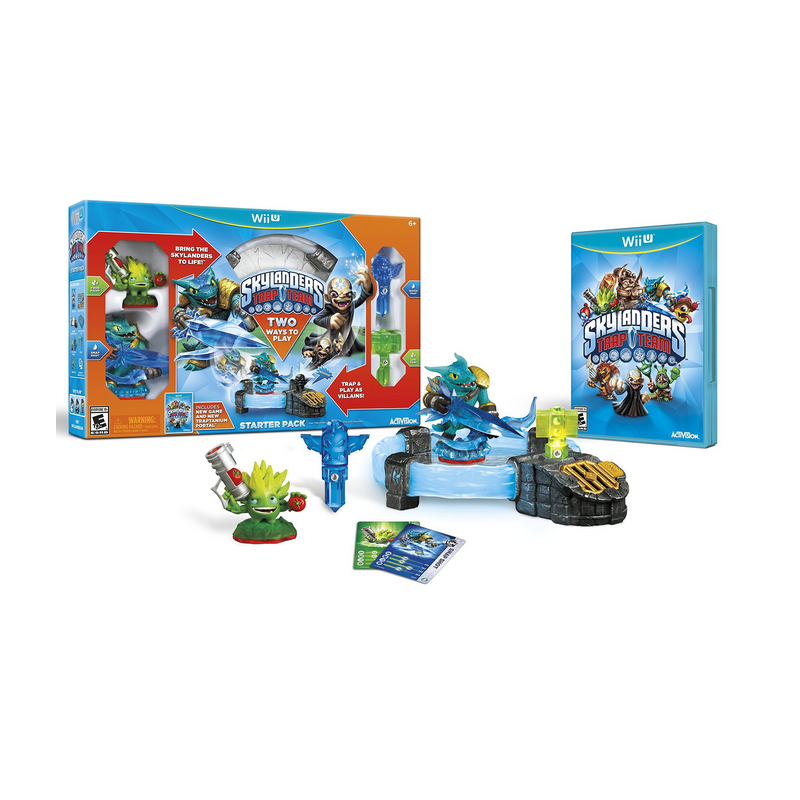 Jeux Wii U : Skylanders Trap Team Pack de Démarrage - Occasion