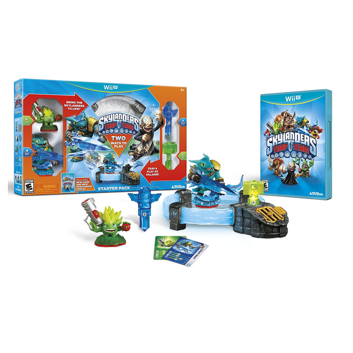 Jeux Wii U : Skylanders Trap Team Pack de Démarrage | Ordiland