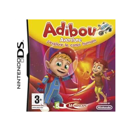 Jeux DS : Adibou Aventure j'Explore le Corps Humain - Occasion