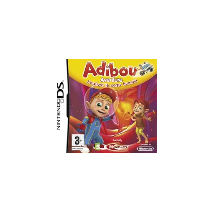 Jeux DS : Adibou Aventure j'Explore le Corps Humain | Ordiland