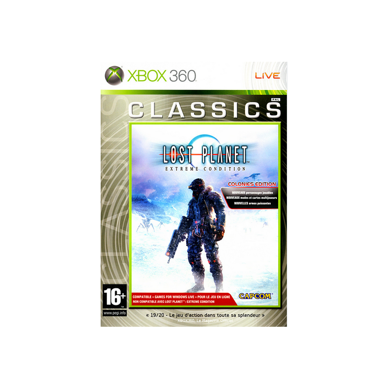 Jeux Xbox 360 : Lost Planet Extreme Condition (Classics Version) - Occasion