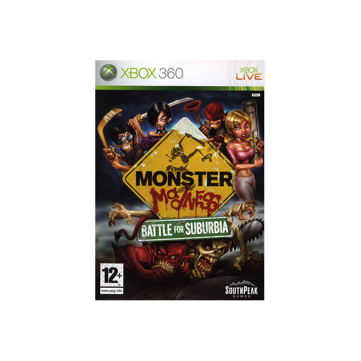 Monster Madness : Battle for Suburbia Xbox 360 d'occasion | Ordiland