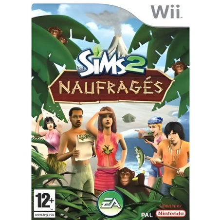 Jeux Wii : Les Sims 2 Naufragés - Occasion