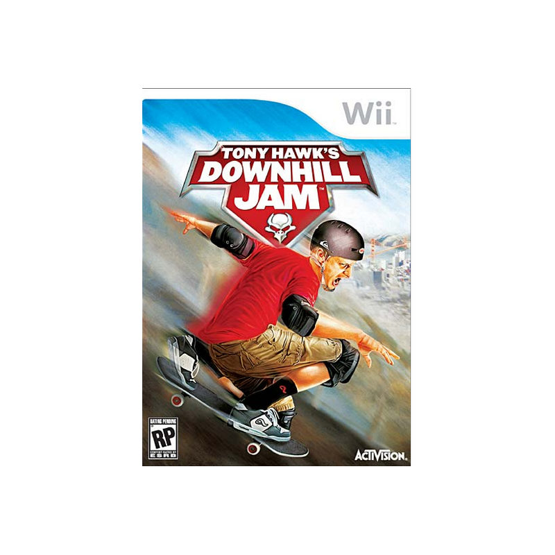 Jeux Wii : Tony Hawk's Downhill Jam - Occasion