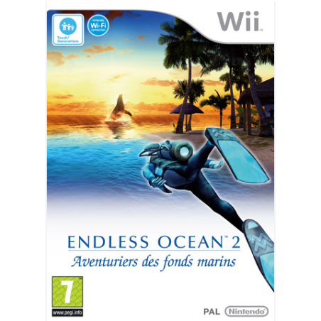 Jeux Wii : Endless Ocean 2 Aventuriers des Fonds Marins - Occasion