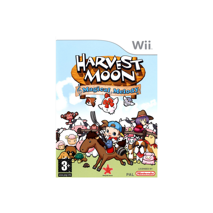 Jeux Wii : Harvest Moon Magical Melody - Occasion | Ordiland