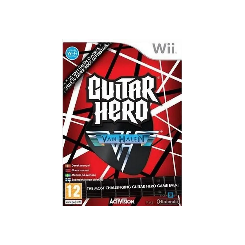 Jeux Wii : Guitar Hero Van Halen - Occasion