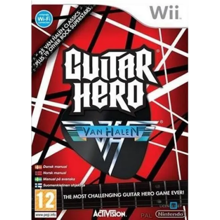 Jeux Wii : Guitar Hero Van Halen - Occasion