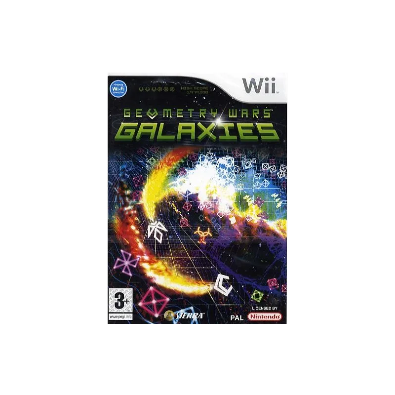 Jeux Wii : Geometry Wars Galaxies - Occasion