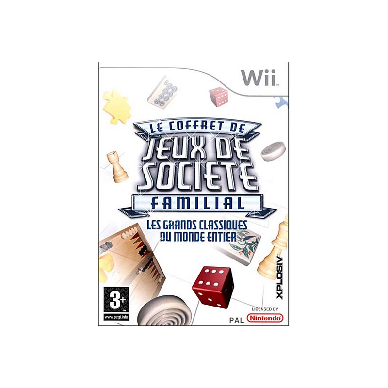 Jeux Wii : Le Coffret de Jeux de Société Familial - Occasion