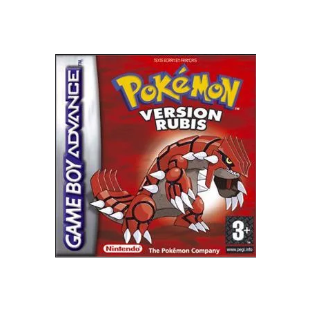 Jeux Game-Boy-Advance : Pokémon Version Rubis (Loose) - Occasion