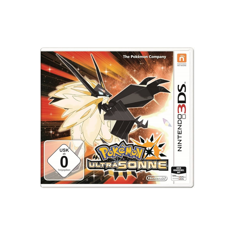 Jeux 3DS : Pokémon Ultra Soleil - Occasion (Jaquette en Allemand)