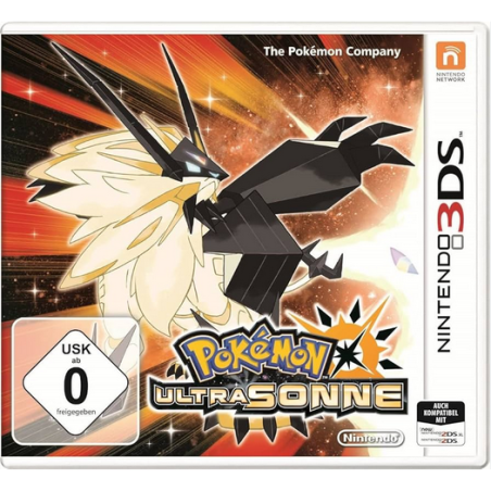 Jeux 3DS : Pokémon Ultra Soleil - Occasion (Jaquette en Allemand)