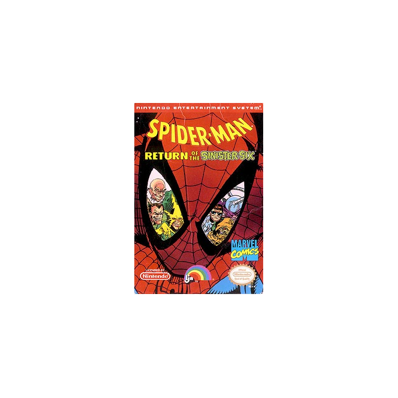 Jeux NES : Spider-Man Return of the Sinister Six (Loose) - Occasion