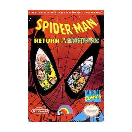 Jeux NES : Spider-Man Return of the Sinister Six (Loose) - Occasion