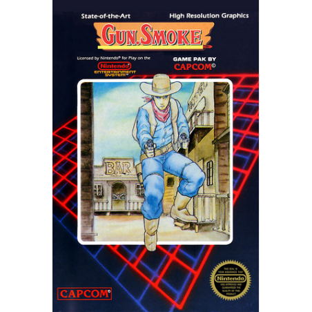 Jeux NES : Gun Smoke (Loose) - Occasion