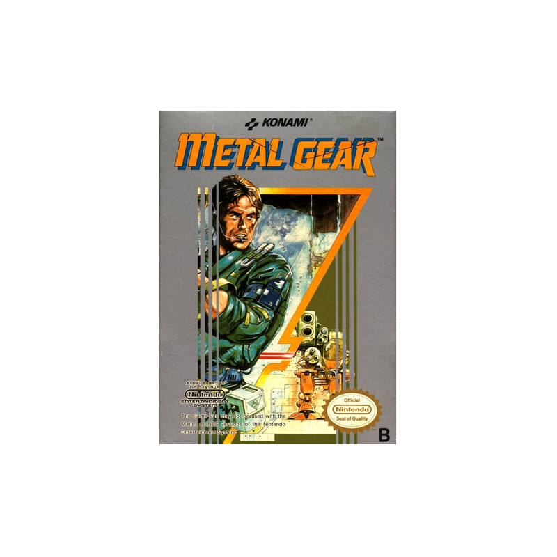 Jeux NES : Metal Gear (Loose) - Occasion