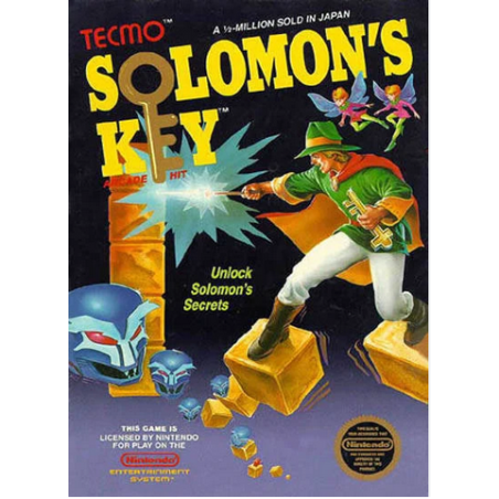 Jeux NES : Solomon's Key (Loose) - Occasion