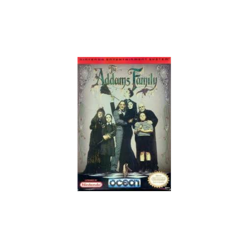 Jeux NES : The Addams Family (Loose) - Occasion