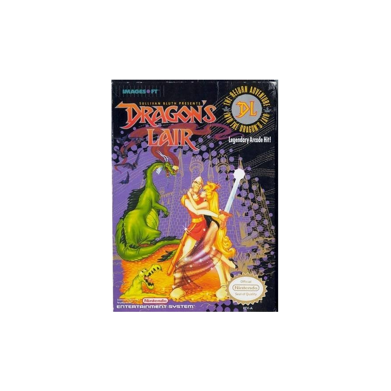 Jeux NES : Dragon's Lair (Loose) - Occasion